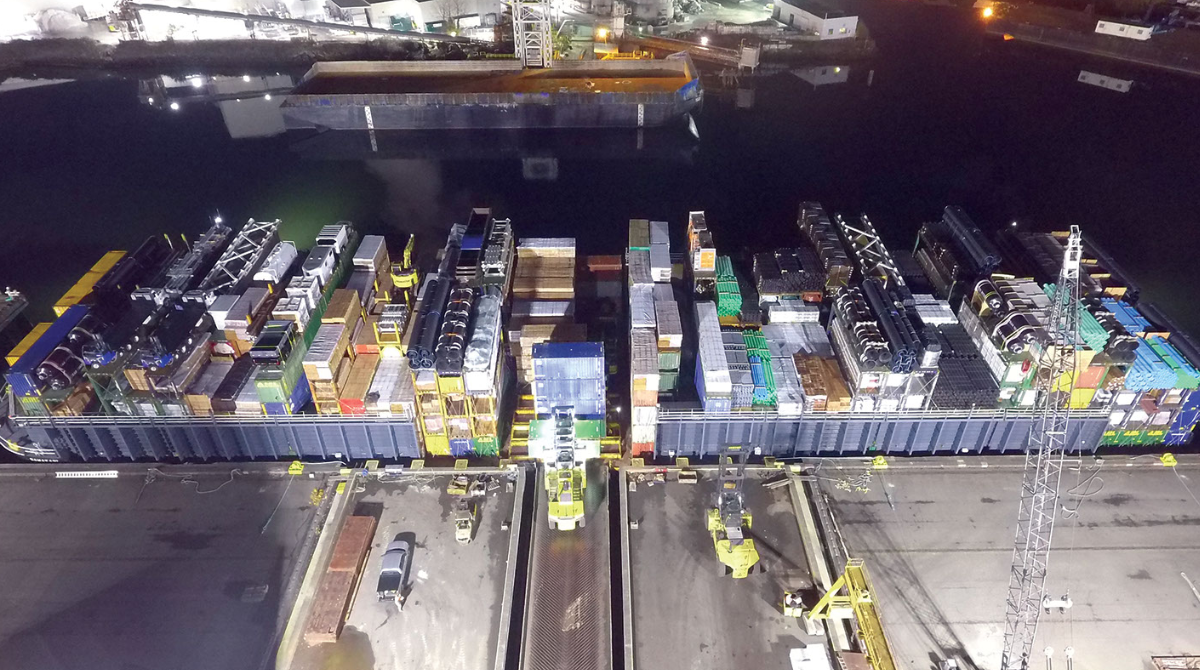 Aloha Marine Lines transports heaviest cargo load yet to Hawaii